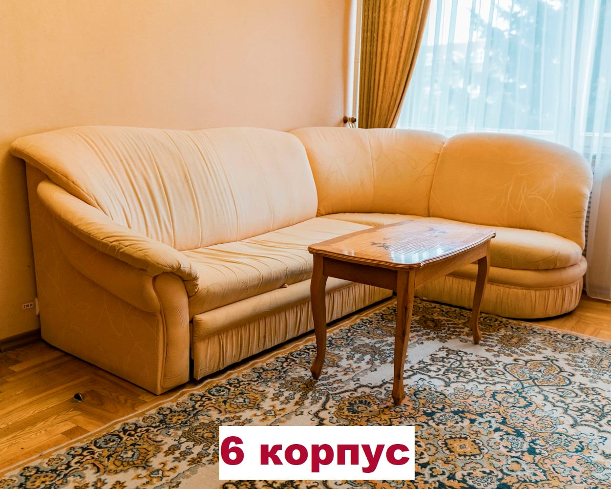 Люкс (двухместный двухкомнатный люкс): фото 6