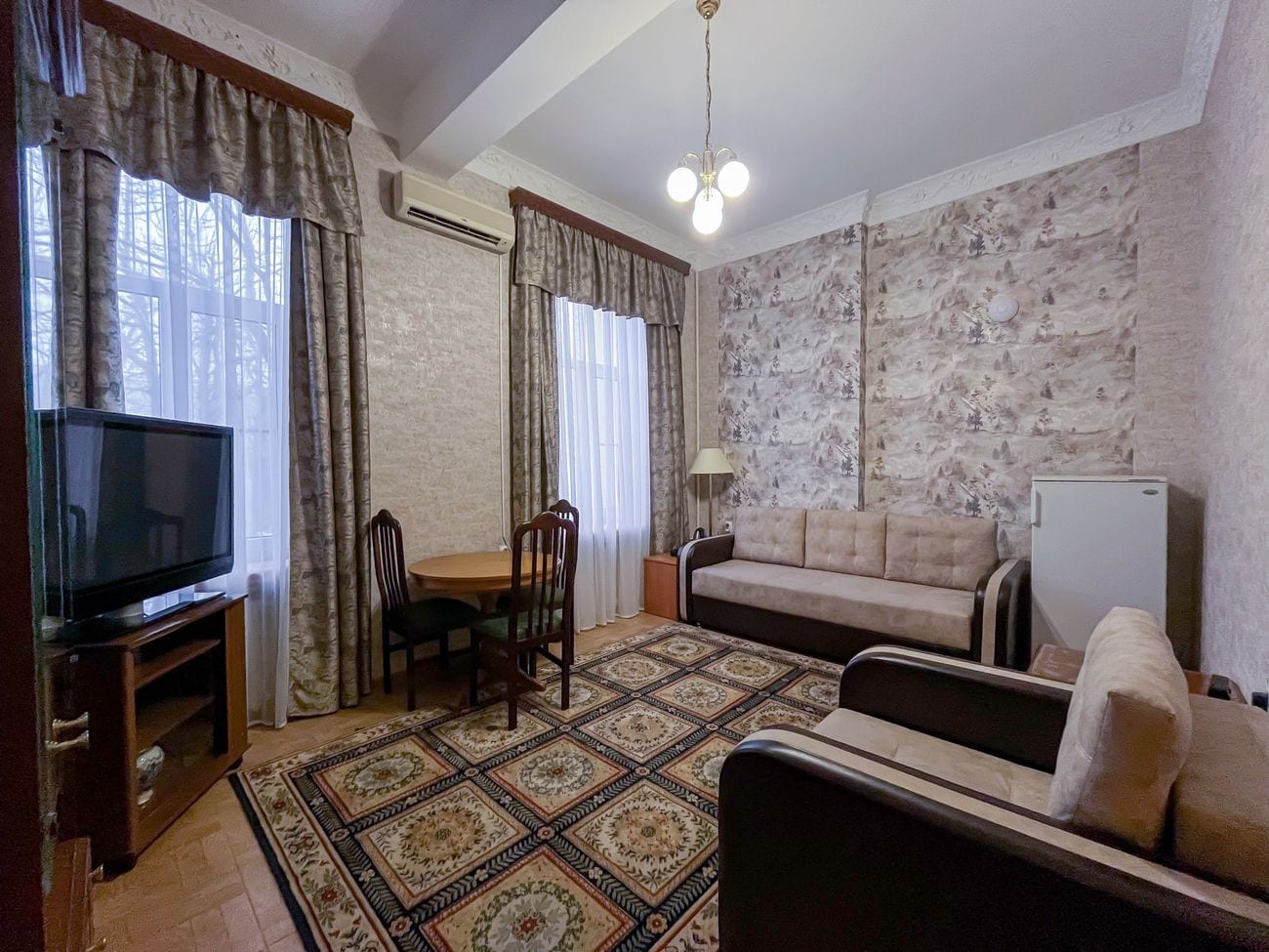 Двухместный номер, корпус В, апартаменты, 3-комнатный: фото 3