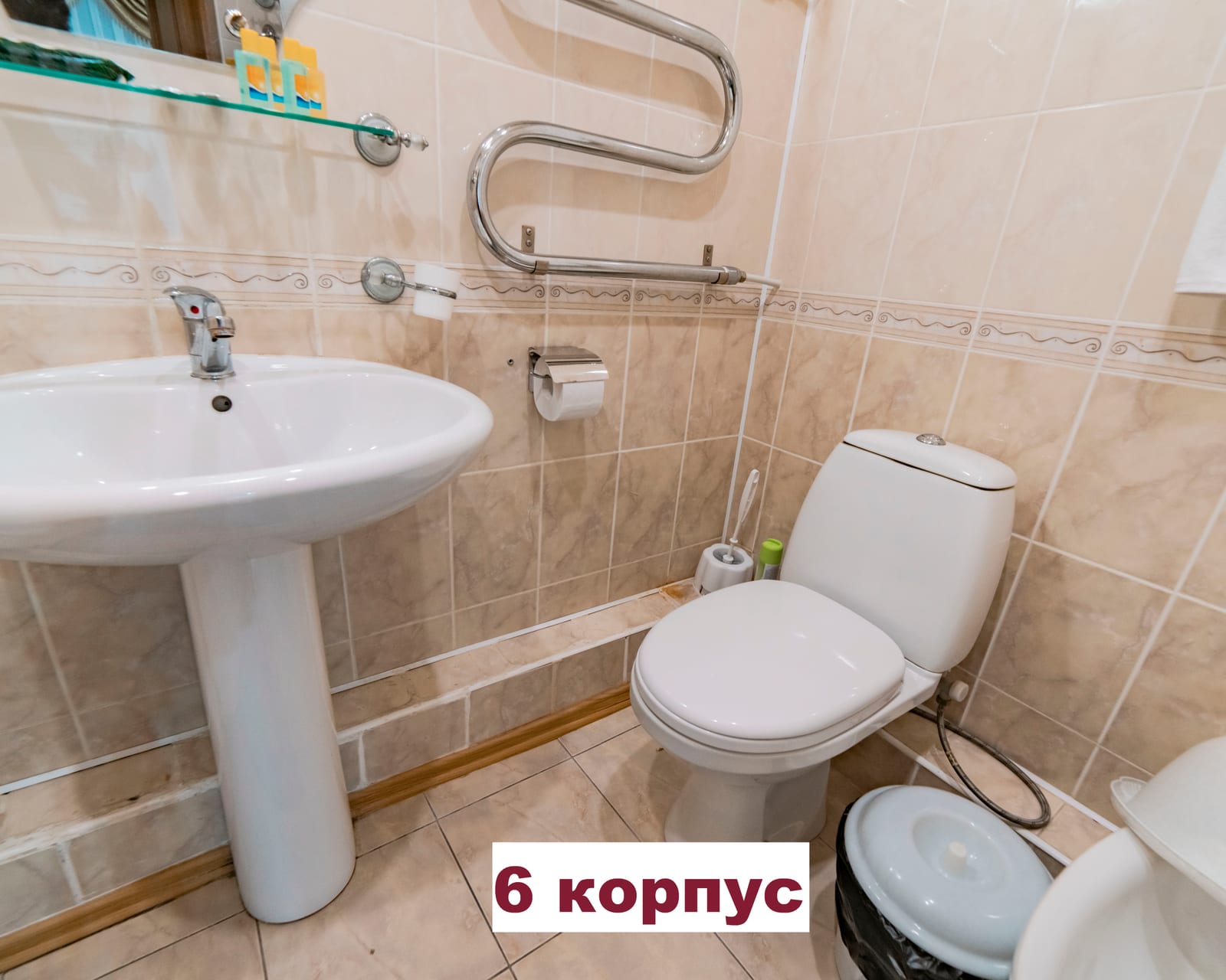 Двухместный однокомнатный номер (стандарт): фото 4